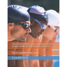 (英文圖書) Texas Swimming Pool Contractor License Exam Unofficial Self Practice Exercise 平裝版, Createspace Independent Pub..., 英文