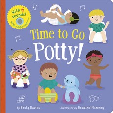 (英文圖書)Time to Go Potty! Board Books, Tiger Tales, 英文, 厚紙板書