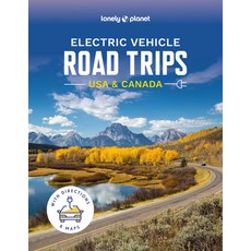 (英文圖書) Electric Vehicle Road Trips USA & Canada 1 精裝版, Lonely Planet, 英文