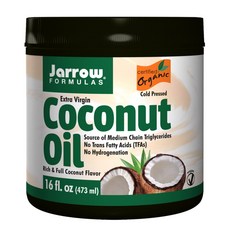 Jarrow FORMULAS 賈羅公式 特級初榨椰子油, 1罐, 473ml