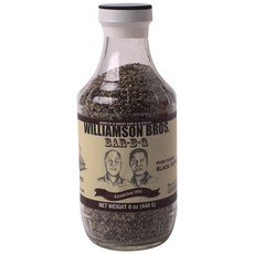 WILLIAMSON BROS. Bar-B-Q 粗粒黑胡椒, 1個, 448克