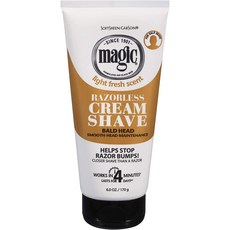 SOFTSHEEN CARSON Magic Laserless Cream 刮鬍膏, 1個, 170克