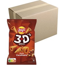 Lay's 樂事 3D號角洋芋片 花生口味, 10個, 85g