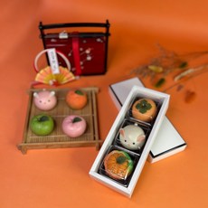 G's life 兔年手工皂禮盒A款三入，新年送禮香氛手工皂，古早味造型交換禮物