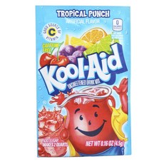 Kool-Aid 熱帶水果風味沖泡飲, 1個, 4.5克