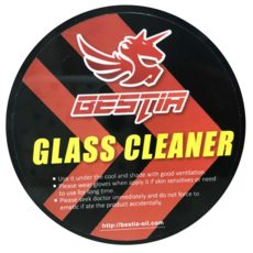 魔獸BESTIA微奈米玻璃強力除垢膏，汽車玻璃清潔劑，有效去除水垢油膜，提升行車安全, 200g, 3個