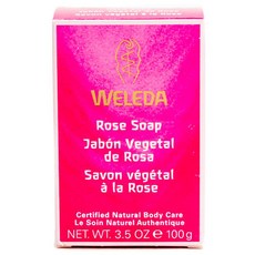 WELEDA 薇蕾德 玫瑰護理香皂, 玫瑰, 100克, 1個