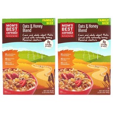 MOM`S BEST 香脆麥片 蜂蜜口味, 2盒, 510g