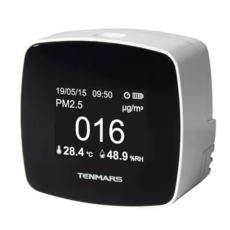 TENMARS 泰瑪斯 TM-280 PM2.5 室內空氣品質監測儀 (溫度/濕度)