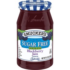 SMUCKER'S 盛美家 無糖無籽黑莓果醬, 1罐, 361g