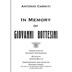 (英文圖書) In Memory Of Giovanni Bottesini 平裝版, WWW.Stephenstreet.com, 英文