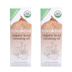 COCOKIND 椰子卸妝油, 2個, 60ml