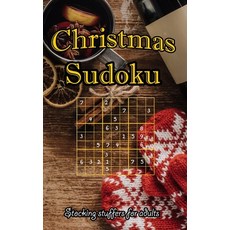 (英文圖書)Christmas Sudoku for Adults: Stocking Stuffers with 101 hard sudoku puzzles with... 平裝版, Independently Published, 英文