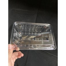 台灣製 有孔自扣式PET水果盒10入組 透明水果保鮮盒 番茄盒, 10入