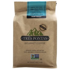 阿拉比卡深焙咖啡豆, 340克, 不適用