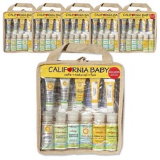 CALIFORNIA BABY 加州寶寶 生態旅行兒童沐浴露11件套, 6組