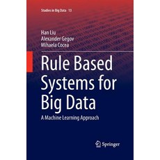 Rule Based Systems for Big Data: A Machine Learning Approach 平裝版, Springer, 英文
