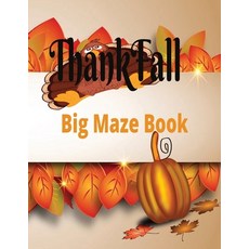(英文圖書)ThankFall Big Maze Book: ages 5-8 平裝版, Independently Published, 英文