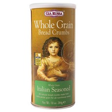 GIA RUSSA 全麥麵包屑, 意大利調味, 1個, 284克