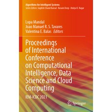 (英文圖書) Proceedings of International Conference on Computational Intelligence Data Science and Cloud... 平裝版, Springer, 英文