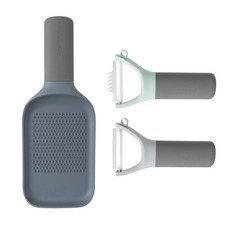 BergHOFF 貝高福 Leo削皮器+刨絲器+刨絲器組, 1個, 混色