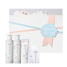 Baan 貝恩嬰兒洗髮沐浴禮盒四件組 - 寶寶清潔護膚首選，溫和呵護，送禮自用皆宜