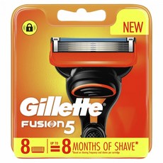 Gillette 吉列 Fusion 5系列剃刀刀片, 1盒, 8個