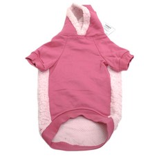 CASUAL CANINE 舒適羊毛小狗連帽衫, 粉色的