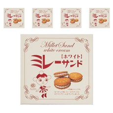 MonPlaisir 夾心小圓餅 白巧克力口味 6包入, 5個, 36g