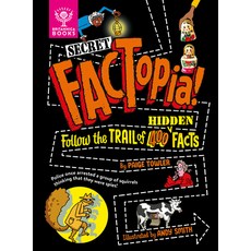 (英文圖書)Secret Factopia!: Follow the Trail of 400 Hidden Facts 精裝版, Britannica Books, 英文