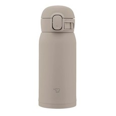 ZOJIRUSHI 象印 不鏽鋼真空保溫杯, 1個, 360ml, 棕色