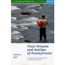(英文圖書) Trout Streams and Hatches of Pennsylvania: A Complete Fly-Fishing Guide to 140 Streams 平裝版, Countryman Press, 英文