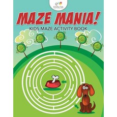 (英文圖書)Maze Mania! Kids Maze Activity Book 平裝版, Kreative Kids, 英文