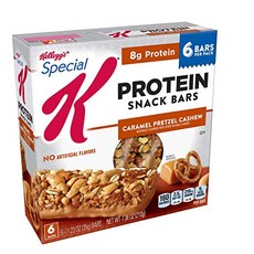 Kellogg's 家樂氏 Kellogg's蛋白質零食棒 焦糖蝴蝶餅 腰果, 6件, 35克