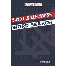 2020 U.S Elections Word Search 平裝版, Independently Published, 英文