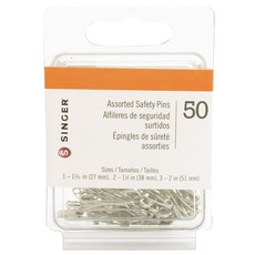 SINGER 勝家 安全別針, 50件, 鋼