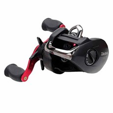 DAIWA 捲線器THS Baitril RH 6BB 7.3:1, 黑+紅