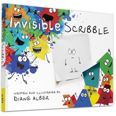 (英文圖書)Invisible Scribble 精裝版, Diane Alber Art LLC, 英文