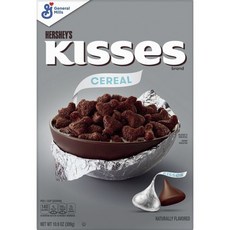 HERSHEY'S 好時 Kisses巧克力口味穀物脆片, 1盒, 309g