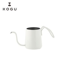 KOGU 珈琲考具 專業咖啡職人點滴式細口壺 雪霧白, 1個, 手沖壺, 300ml