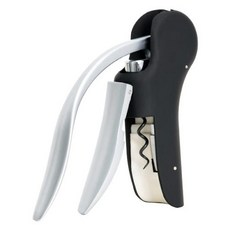 true 簡易槓桿開瓶器開瓶器, 1個, 黑色的