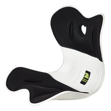 Peace and happiness 矯正坐姿坐墊 護脊美學設計 久坐舒適透氣, 黑色