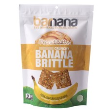 barnana 無麩質花生奶油餅乾香蕉脆片, 1包, 100g