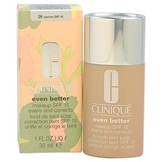 CLINIQUE 倩碧 勻淨無瑕粉底液 SPF15, 1瓶, 26 Cashew