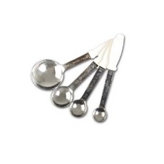 三能 不銹鋼量匙四件組 烘焙量具 廚房測量工具