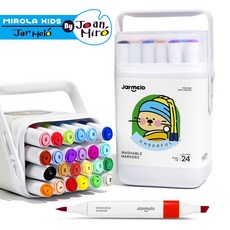 JarMelo 雙頭可水洗馬克筆, 詳見包裝