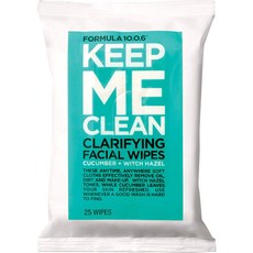 配方 10.0.6 Keep Me Clean 潔面濕巾, 1個, 25件