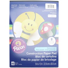 Pacon 勞作用紙本 22.9 x 30.5cm 48張入, 1個, 8個