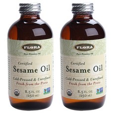 FLORA 芝麻油, 2個, 250ml