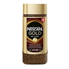 NESCAFE 雀巢咖啡 金牌DE LUXE即溶黑咖啡, 200g, 1個, 1入